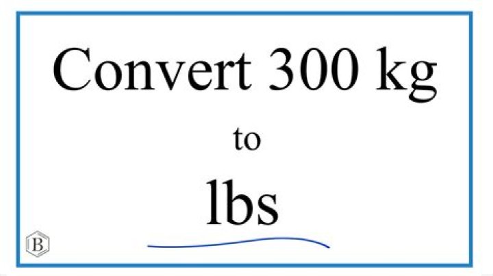 Understanding the Conversion: 300lb to kg