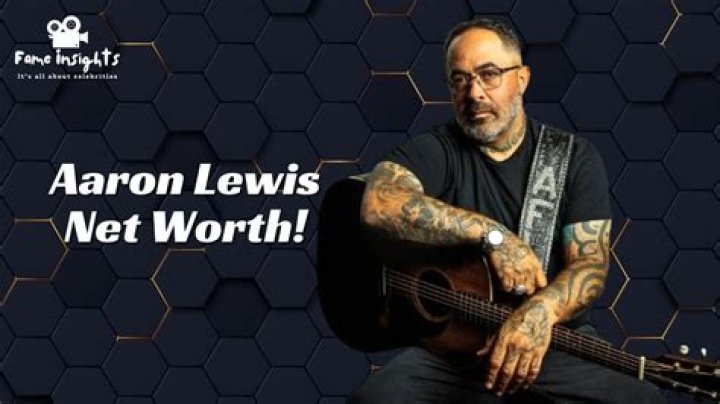 Aaron Lewis Net Worth 2024: A Detailed Look at the Country Rock Star&rsquo;s Wealth