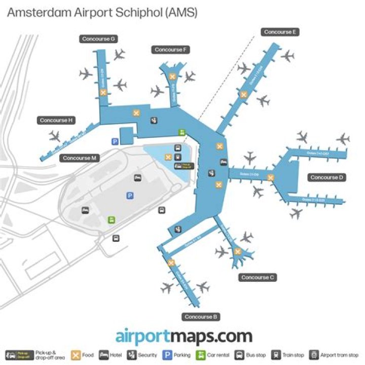 A Comprehensive Guide to Amsterdam Airport Schiphol Terminal Map