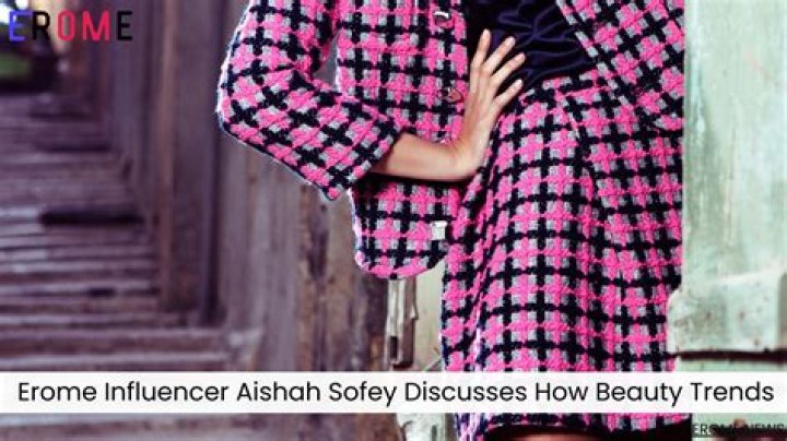 Aishah Sofey Erome: The Inspiring Journey of a Rising Star
