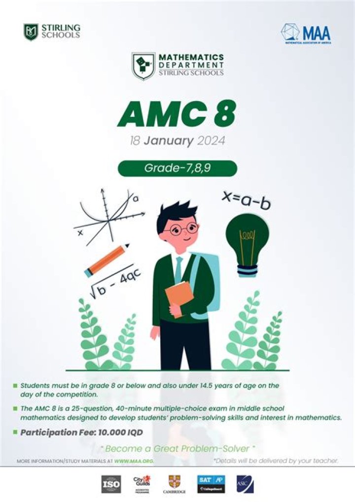 AMC 8 High: Elevate Your Math Skills and Achieve Excellence
