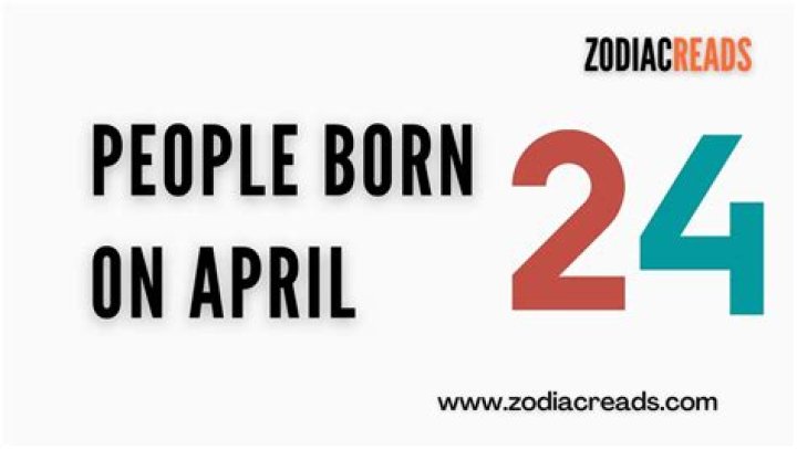 Unveiling the Traits of an April 24th Birthday Personality