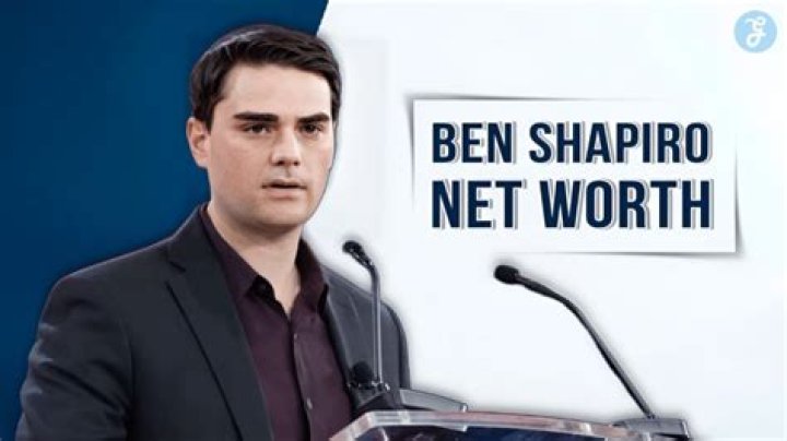 Unraveling Ben Shapiro's Net Worth: A Deep Dive