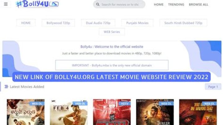 Bolly 4U: Your Ultimate Guide to the Best Bollywood Content
