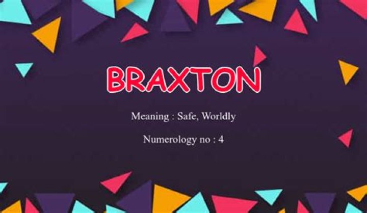 Discover the Hebrew Roots Behind the Name Braxton