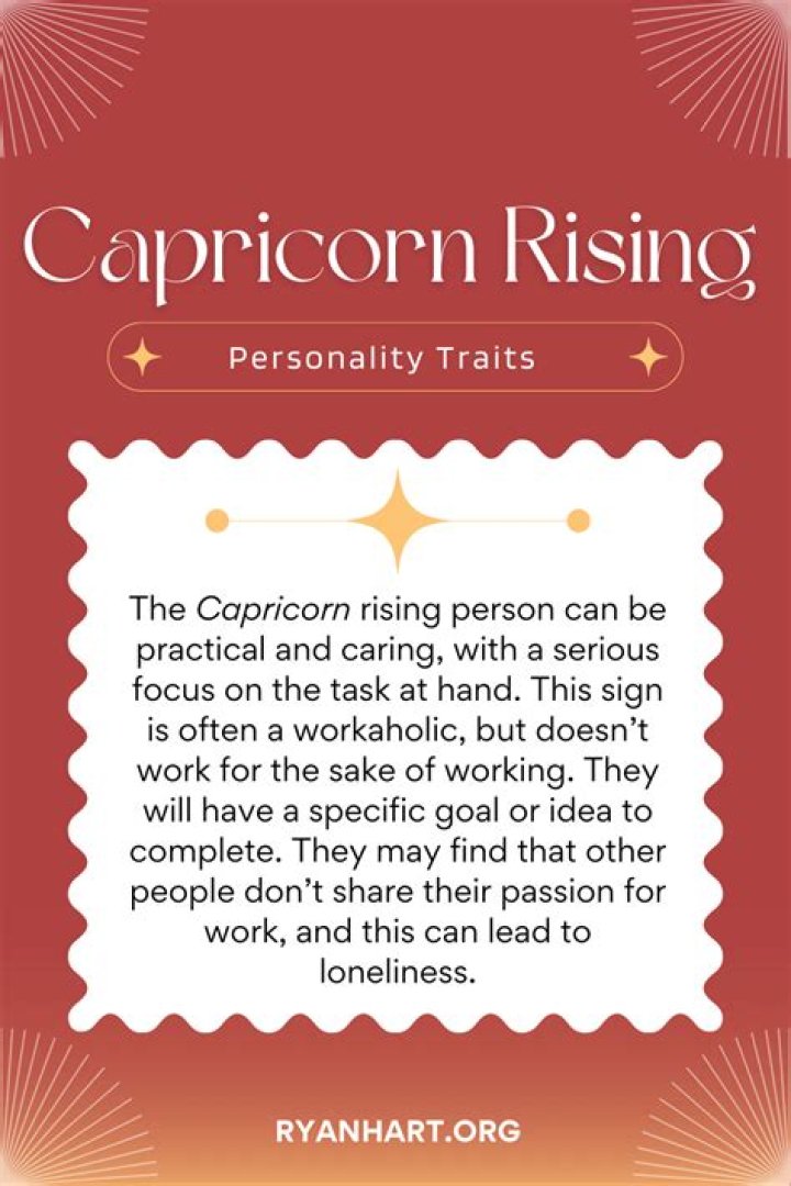 Capricorn Rising Traits: Unveiling the Ambitious and Resilient Personality