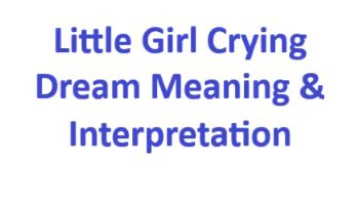 Crying in My Dream Meaning: Unraveling the Mysteries of Emotional Dreams