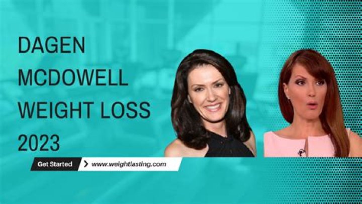 Discovering Dagen McDowell's Weight Loss Journey