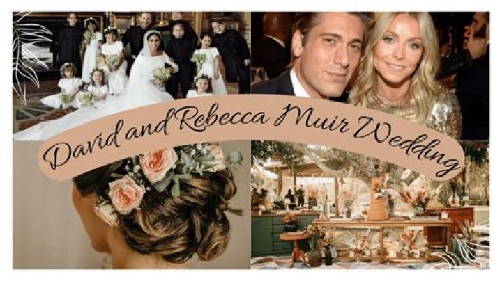A Lavish Affair: David and Rebecca Muir Tie the Knot