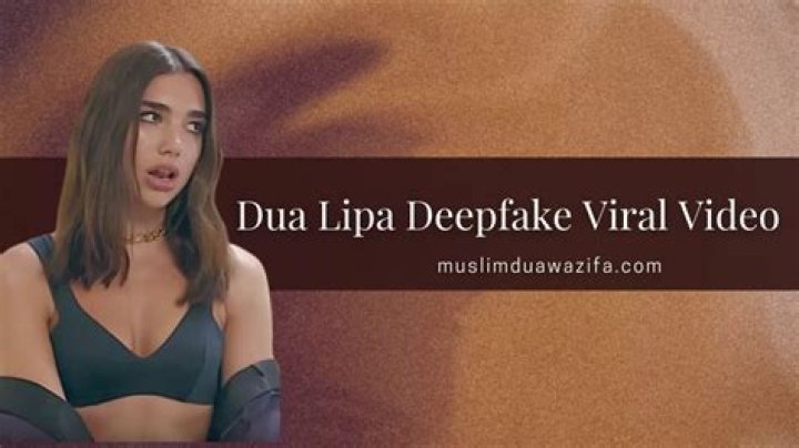 Understanding Deepfake Technology: The Case of Dua Lipa