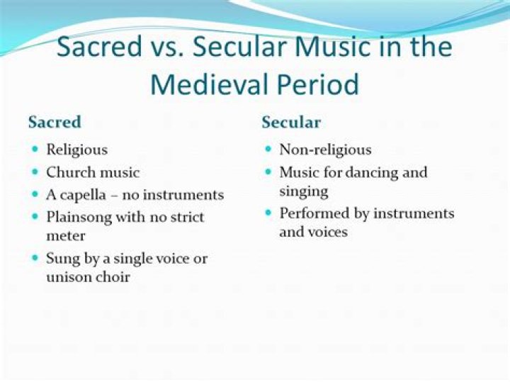 Defining Secular Music: Understanding Its Place in Society