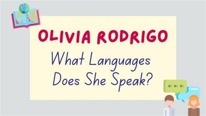 Exploring Olivia Rodrigo's Language Skills: Does Olivia Rodrigo Speak Spanish?