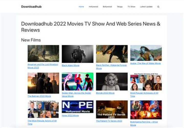Downloadhub.tv: The Ultimate Platform for Movies and Series Downloads
