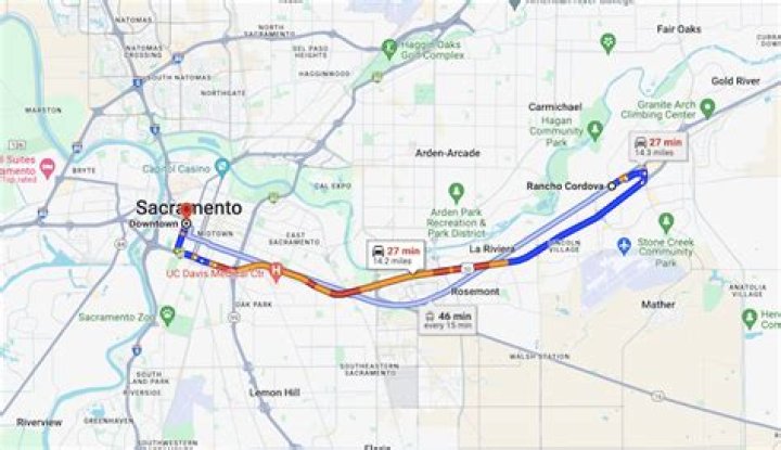 Exploring the Driving Distance Between Uriah and Sacramento