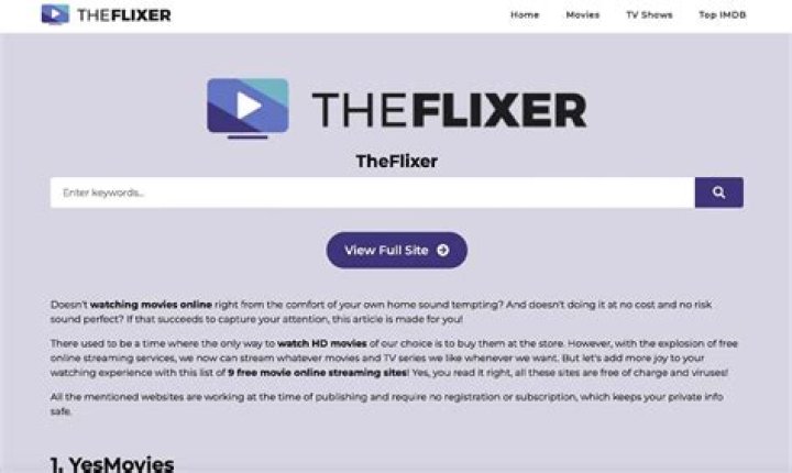 Flixer TV: Your Ultimate Streaming Guide