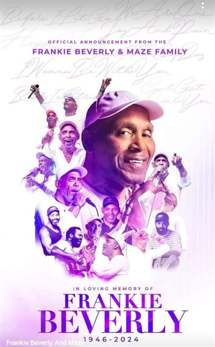 Frankie Beverly Bio: The Life and Legacy of a Legendary Musician