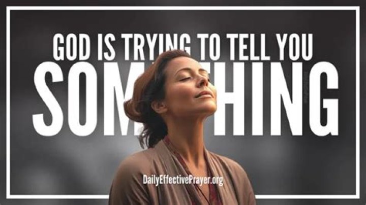 God's Trying to Tell You Something: Understanding Divine Signals in Our Lives