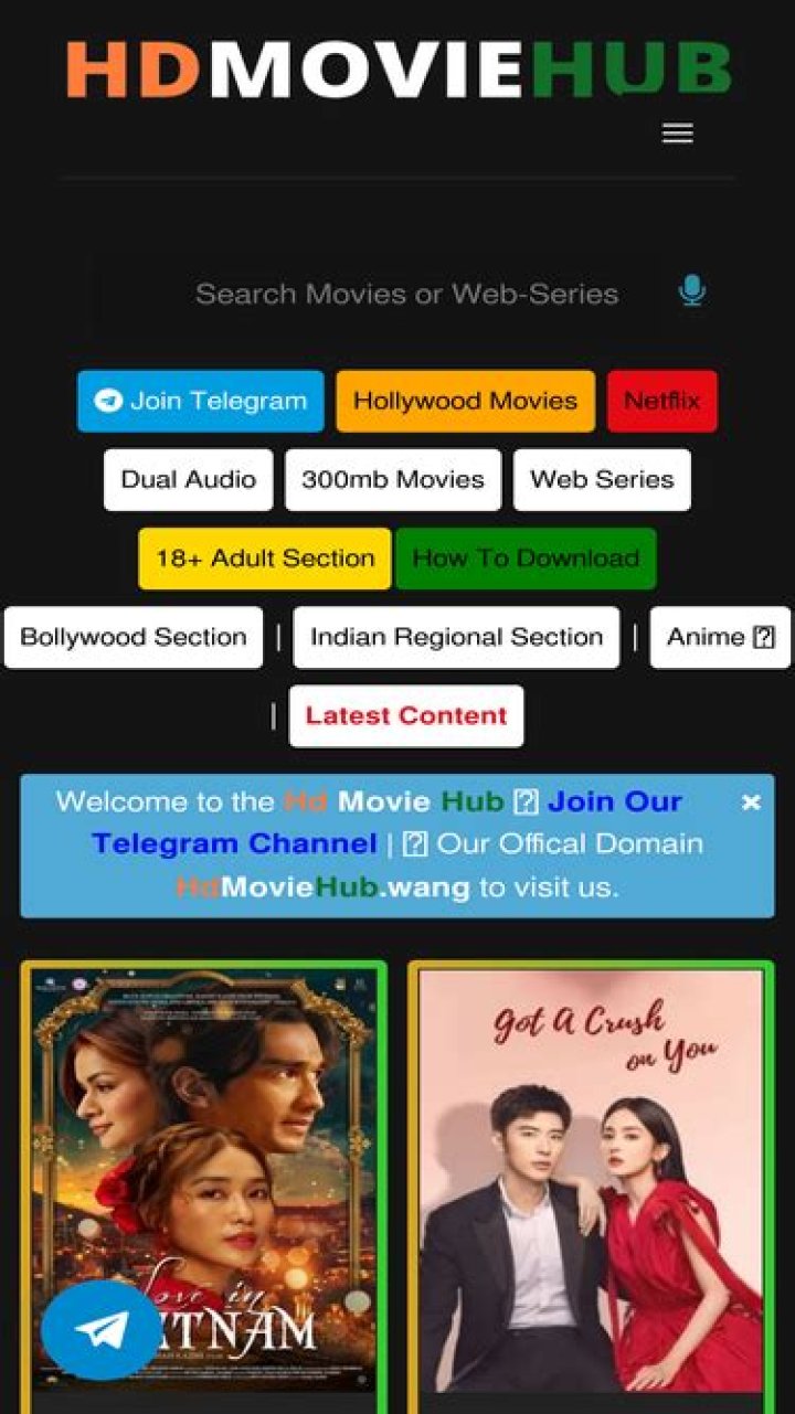 Explore the World of Movies with hdmovies4u Site