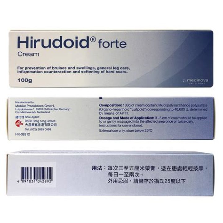 Hirudoid Forte Cream for Keloids: A Comprehensive Guide