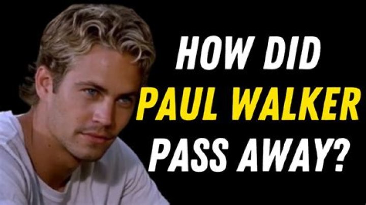 How Did Paul Walker Pass: A Deep Dive into the Tragic Accident