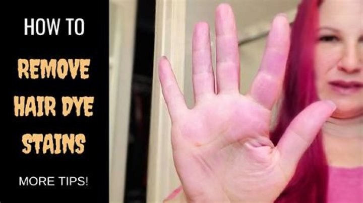 Effective Methods to Get Hair Dye Off Your Hands