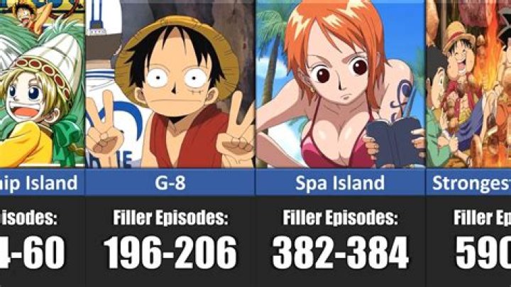How Many Filler Episodes Are There in One Piece?