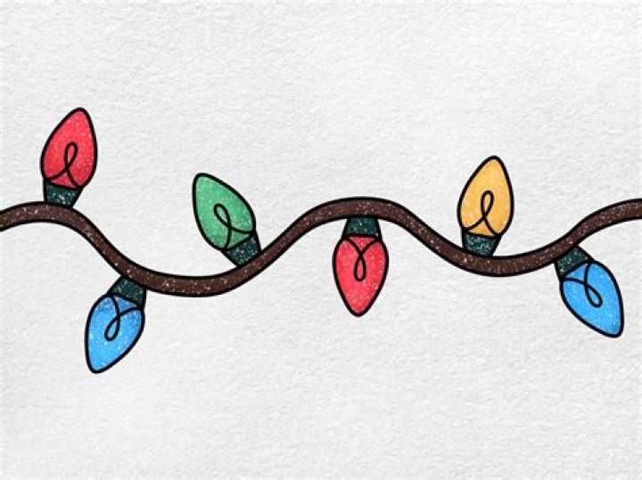 How to Draw Christmas Lights: A Step-by-Step Guide for Festive Art