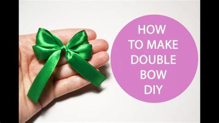 How to Make a Double Bow: A Step-by-Step Guide