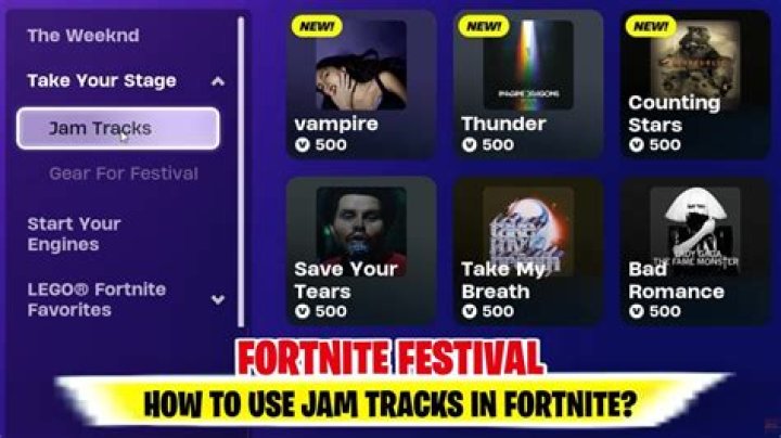 How to Use Jam Tracks in Battle Royale: A Comprehensive Guide