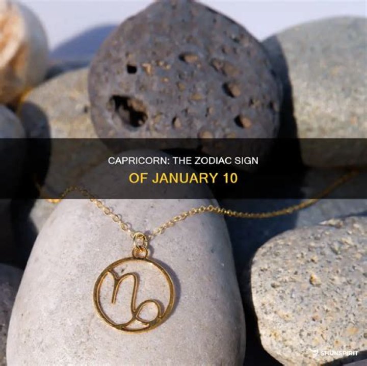 Understanding the January 10 Zodiac: Traits, Compatibility, and More