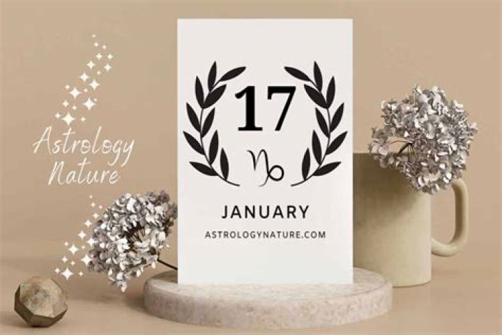 Uncover Your Cosmic Blueprint for January 17th: Astrology Today's Influences