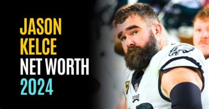 Jason Kelce's Net Worth: A Deep Dive into the Financial Success of the NFL Star
