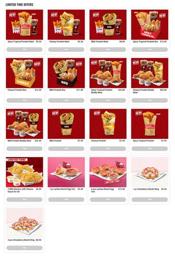 KFC Meni: A Comprehensive Guide to the Flavors of Kentucky Fried Chicken