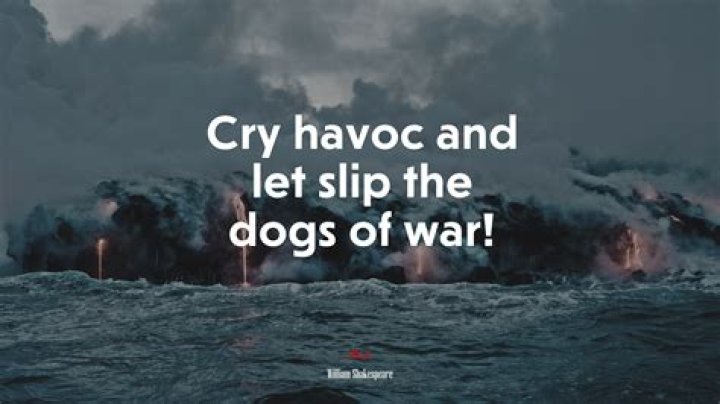 Let Slip the Dogs of War: Understanding the Phrase and Its Historical Significance