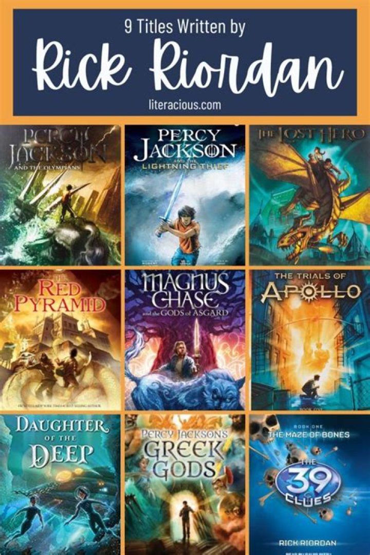The Ultimate Guide to the List of Books Written by Rick Riordan