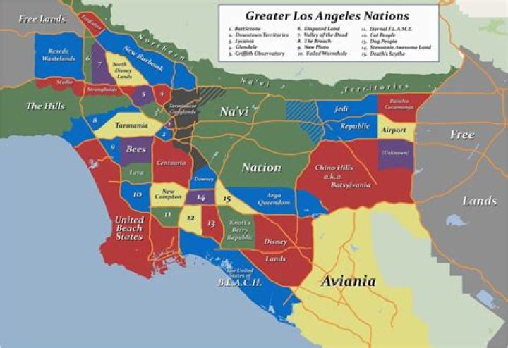 Exploring the Los Angeles Gang Map 2024: A Comprehensive Guide