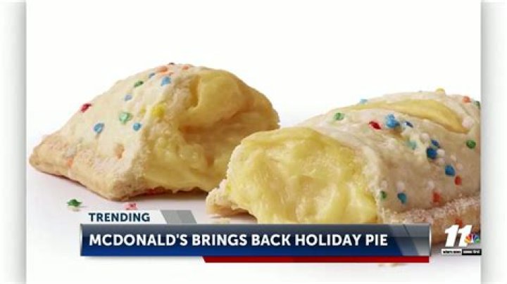Delicious Anticipation: McDonald's Holiday Pie 2024
