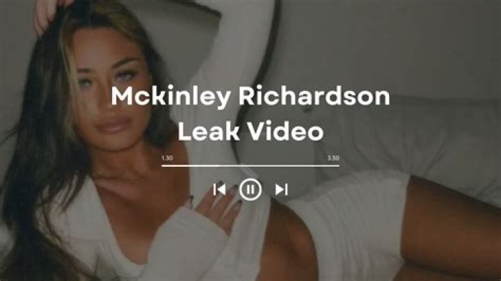 Unveiling the Mystery of the McKinleyRichardson Leak