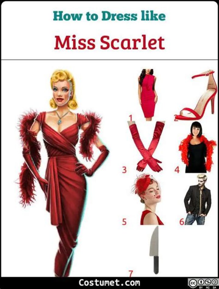 Ultimate Guide to Miss Scarlet Costume: Embrace the Elegance and Mystery