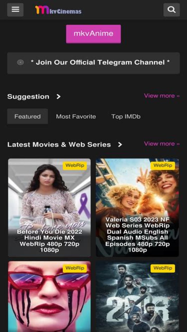 Watch the Latest Movies Online at MKVCinemas LAT