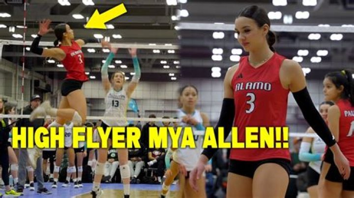 Unveiling the Secrets of Mya Allen's Volleyball Vertical Jump