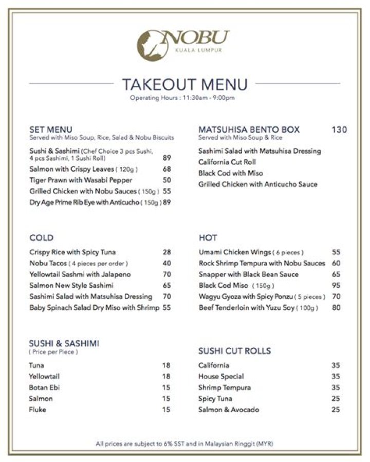 Nobu Prices: Understanding the Cost of Luxury Dining