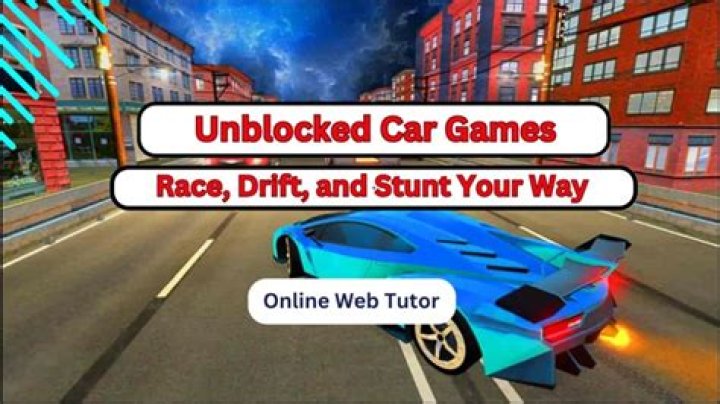 Not Blocked Car Games: Ultimate Playground for Racing Enthusiasts