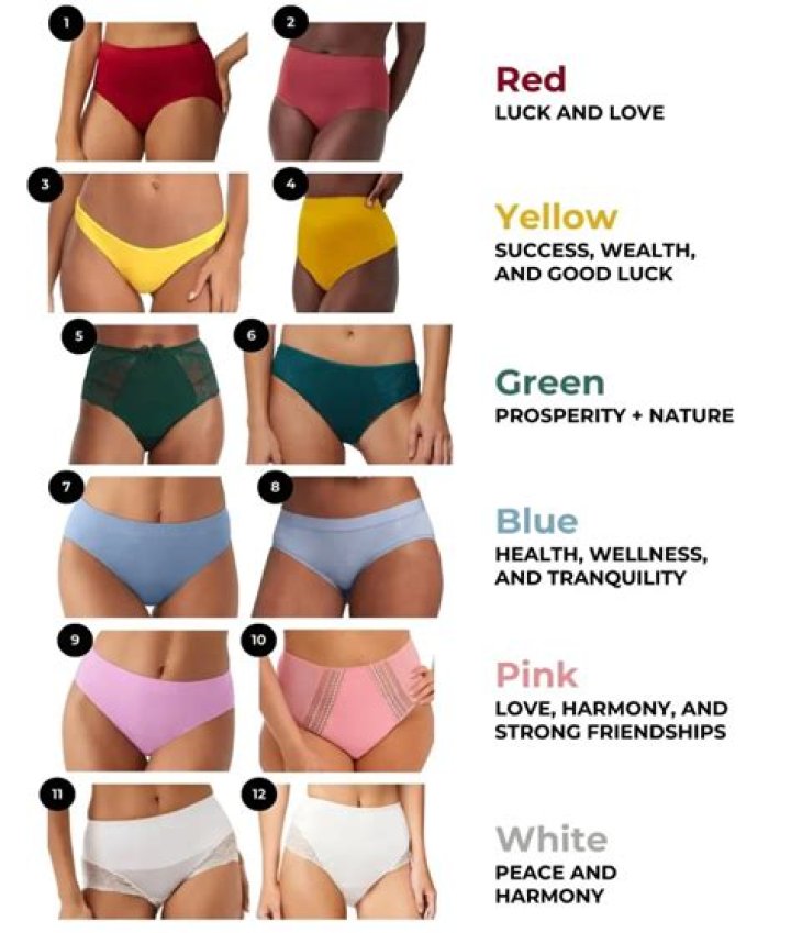 Nye Underwear Color Meanings: Unlock the Secrets Behind Your Favorite Shades
