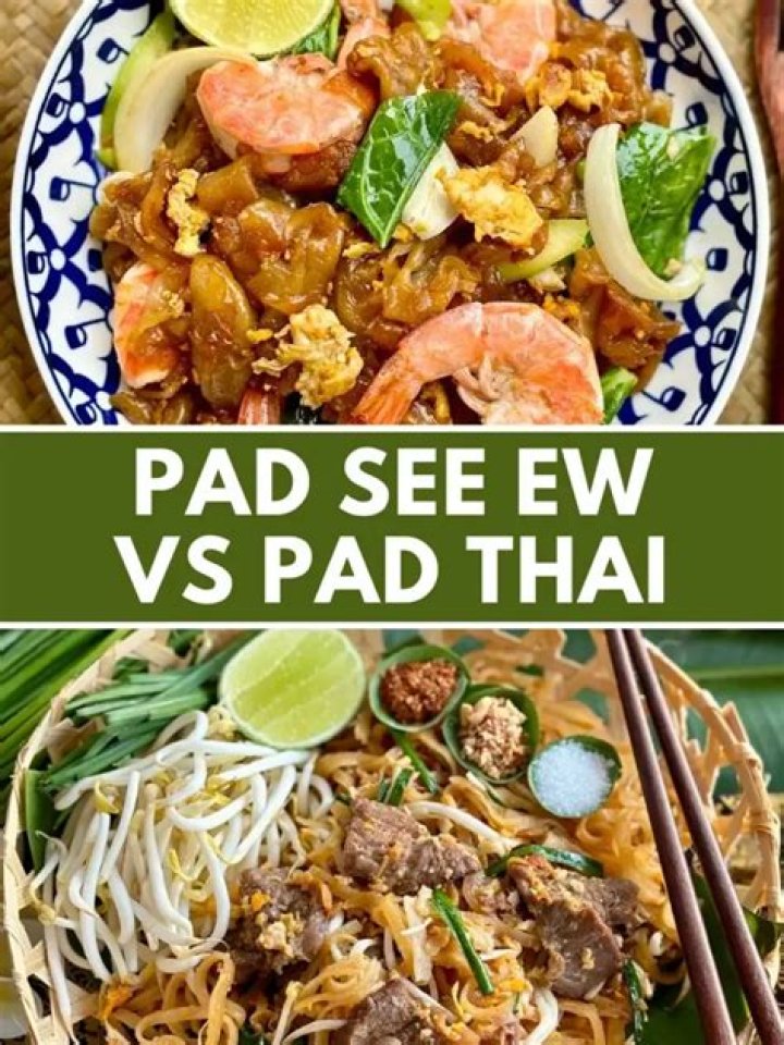 Pad See Ew vs Pad Thai: The Ultimate Thai Noodle Showdown