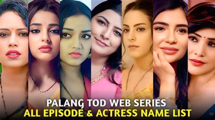 Palang Tod Web Series: The Ultimate Guide to This Thrilling Show