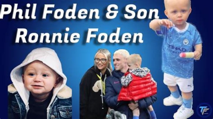 Uncovering Phil Foden's Kids: A Comprehensive Guide to Their Names