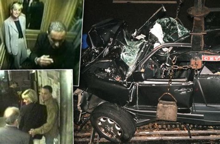 Horrific Gore Photos of Princess Diana's Car Crash