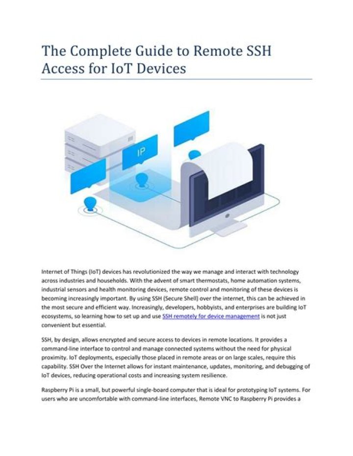 RemoteIoT Platform SSH Download Free: A Comprehensive Guide