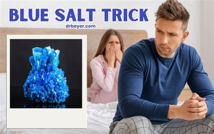 Salt Trick for Men: A Natural Solution for Erectile Dysfunction